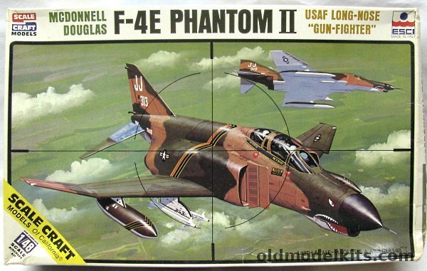 ESCI 1/72 F-4E Phantom II, SC-4041 plastic model kit
